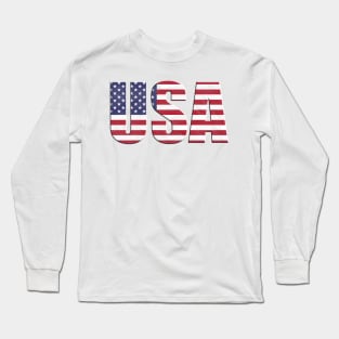 USA Long Sleeve T-Shirt